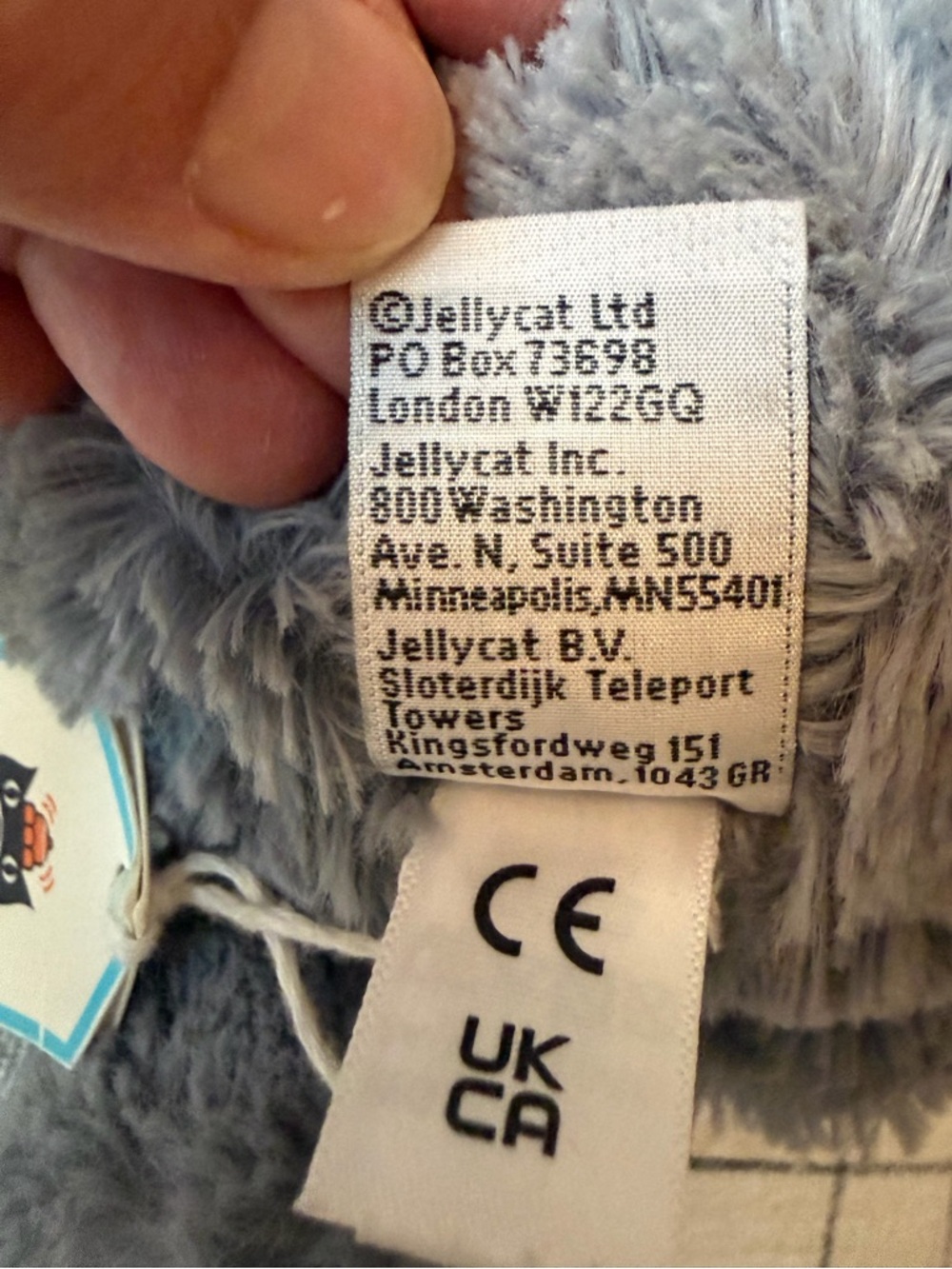NWT Jellycat Bashful Kitten Gray Soft Fluffy Collectible - Picture 12 of 13